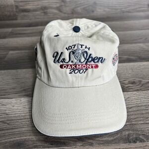 US Open Championship Golf Hat‎ Adjustable 107th Oakmont 2007 USGA